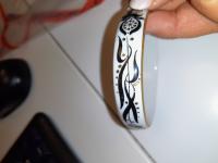CS 212/2024  WHITE  HARD CERAMIC BRACELET  
